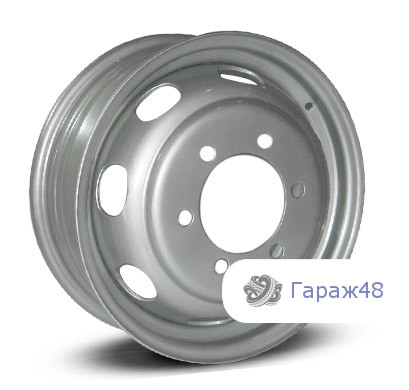 Asterro TC1607C R16 / 5.5J PCD 6x170 ET 106 ЦО 130.1 Штампованные Серебристый