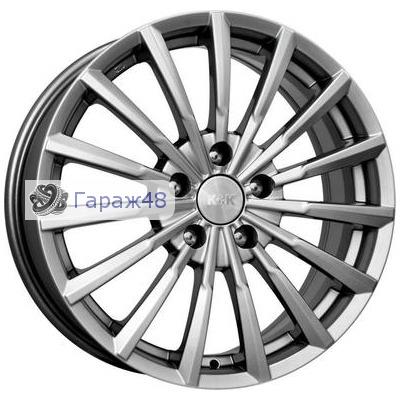 K&amp;K KC562 R14 / 5.5J PCD 4x100 ET 39 ЦО 67.1 Литые Графит